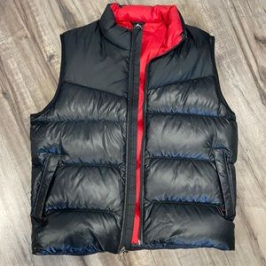 Michael Jordan Puffer Vest black and white